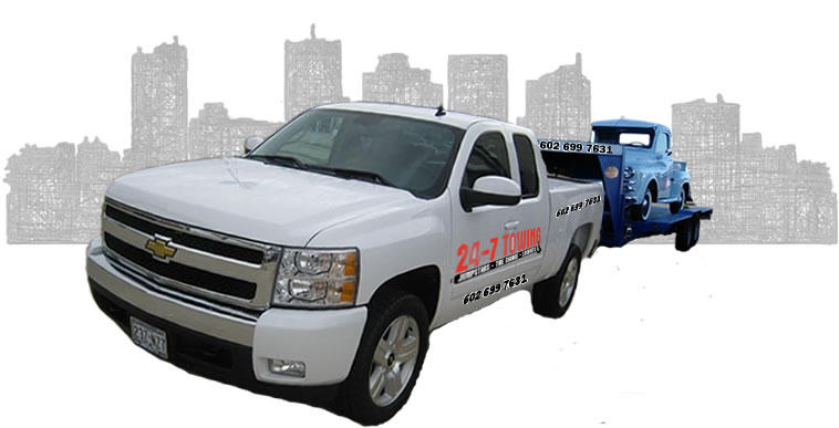 truck 24-7 towing service in Phoenix
